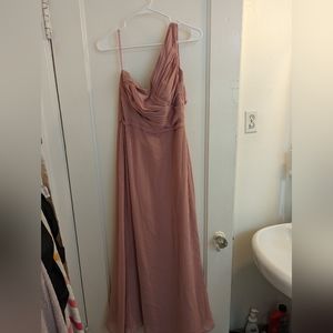 Eveling one shoulder bridesmaid dress
